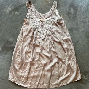 Beautiful 100% silk Kachel mini dress - size 10 AUS ; 8 CDN